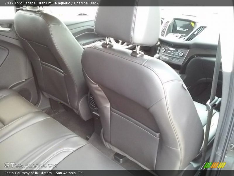 Magnetic / Charcoal Black 2017 Ford Escape Titanium