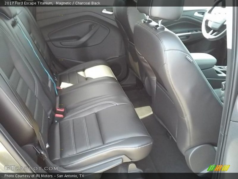 Magnetic / Charcoal Black 2017 Ford Escape Titanium