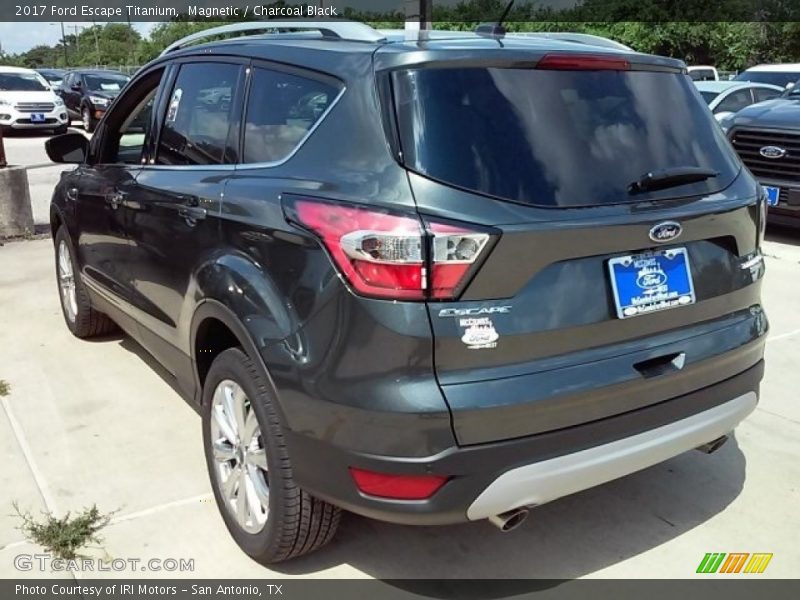 Magnetic / Charcoal Black 2017 Ford Escape Titanium