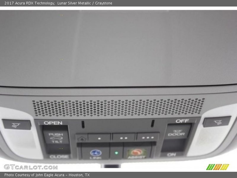 Lunar Silver Metallic / Graystone 2017 Acura RDX Technology