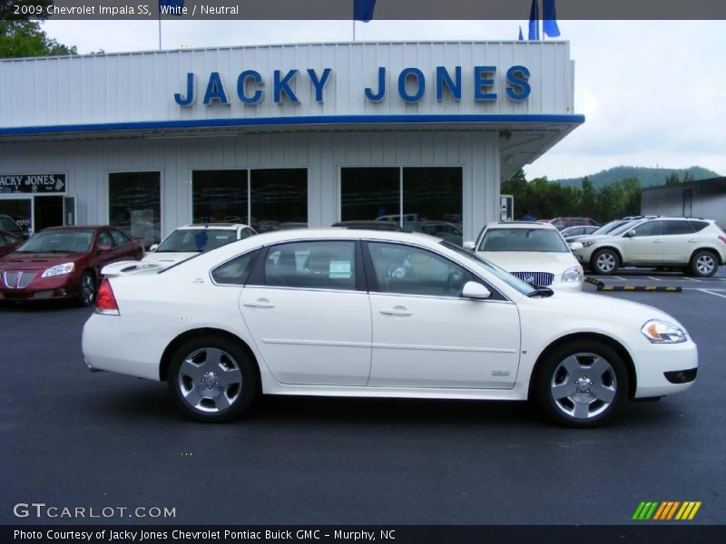 White / Neutral 2009 Chevrolet Impala SS