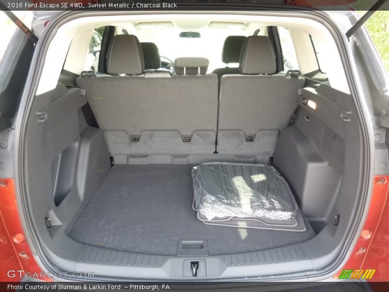 Sunset Metallic / Charcoal Black 2016 Ford Escape SE 4WD