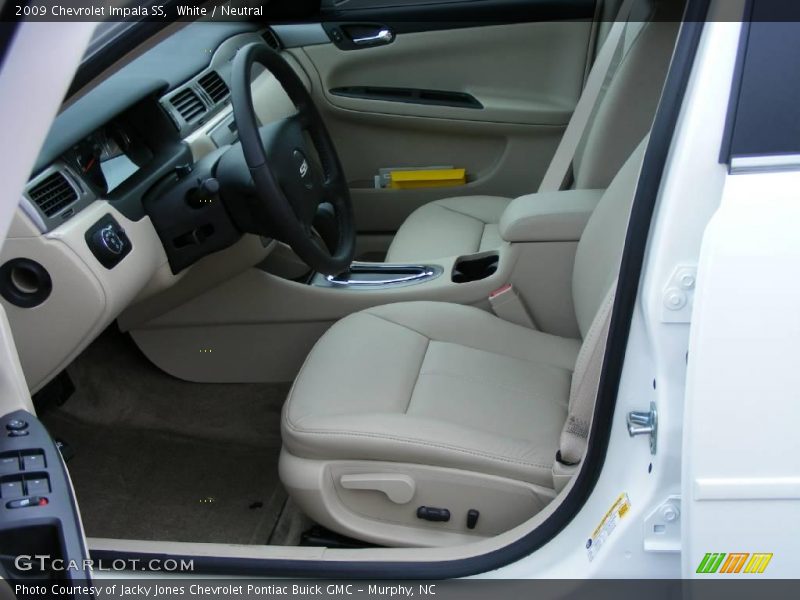 White / Neutral 2009 Chevrolet Impala SS