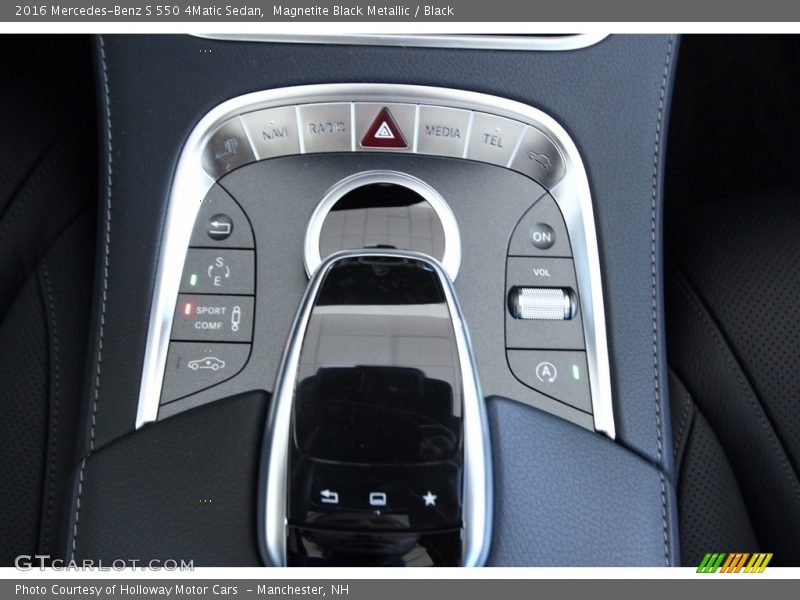 Magnetite Black Metallic / Black 2016 Mercedes-Benz S 550 4Matic Sedan