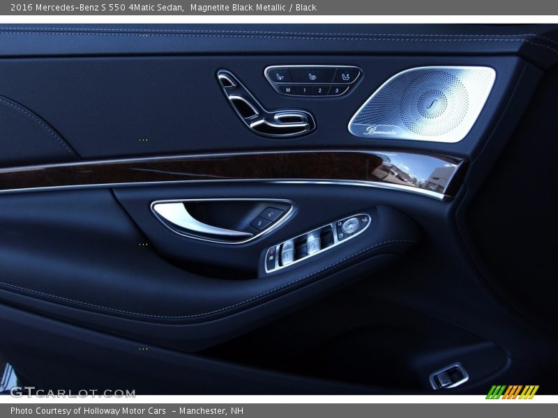 Magnetite Black Metallic / Black 2016 Mercedes-Benz S 550 4Matic Sedan
