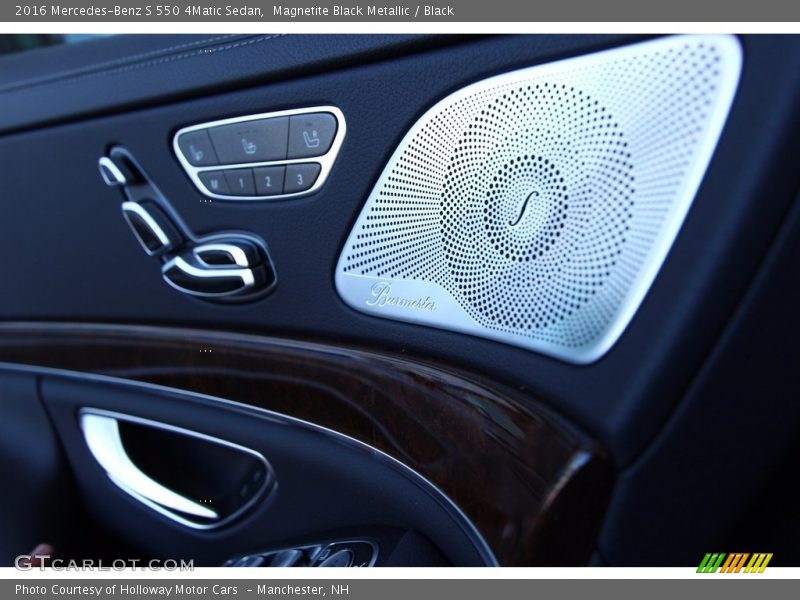 Magnetite Black Metallic / Black 2016 Mercedes-Benz S 550 4Matic Sedan