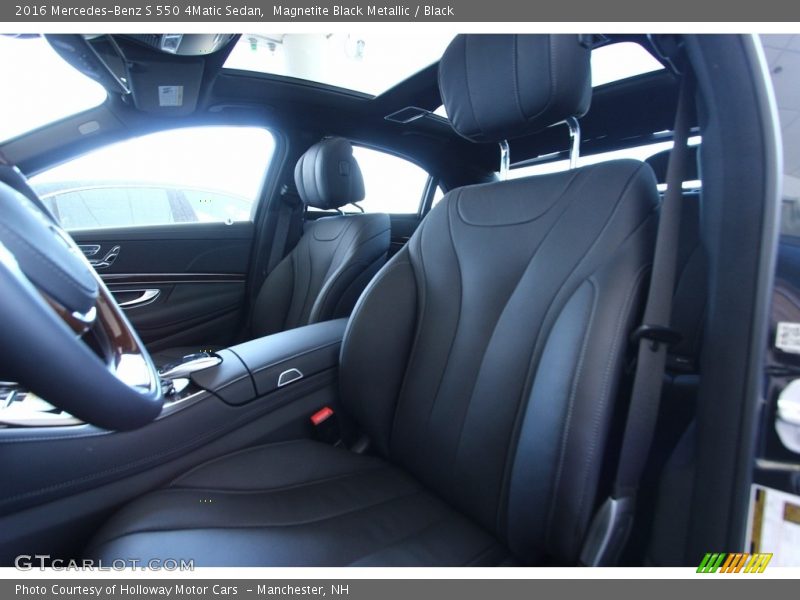 Magnetite Black Metallic / Black 2016 Mercedes-Benz S 550 4Matic Sedan