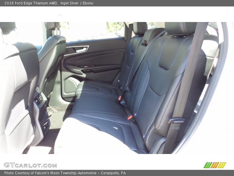 Ingot Silver / Ebony 2016 Ford Edge Titanium AWD