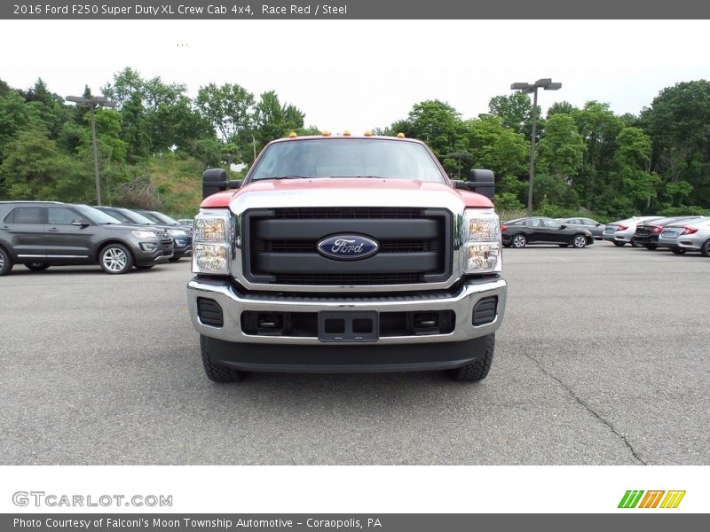 Race Red / Steel 2016 Ford F250 Super Duty XL Crew Cab 4x4