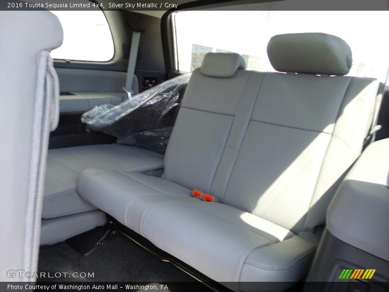 Rear Seat of 2016 Sequoia Limited 4x4