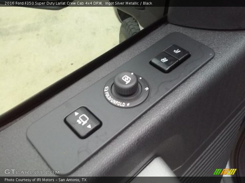 Ingot Silver Metallic / Black 2016 Ford F350 Super Duty Lariat Crew Cab 4x4 DRW
