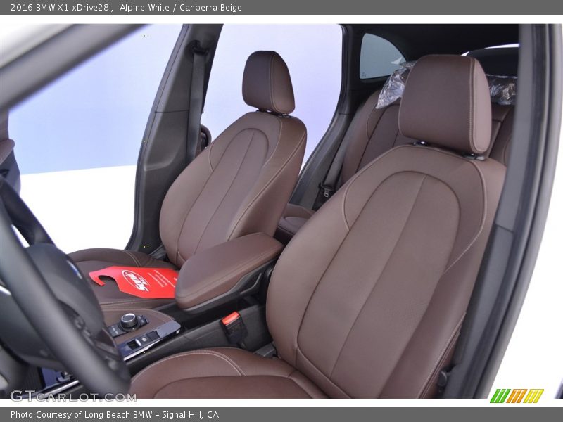Alpine White / Canberra Beige 2016 BMW X1 xDrive28i