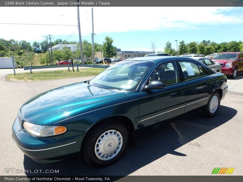 Jasper Green Metallic / Taupe 1998 Buick Century Custom