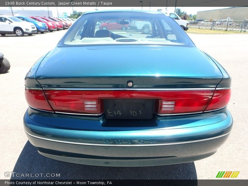 Jasper Green Metallic / Taupe 1998 Buick Century Custom