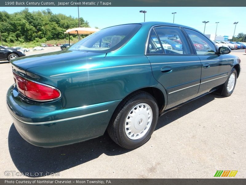 Jasper Green Metallic / Taupe 1998 Buick Century Custom