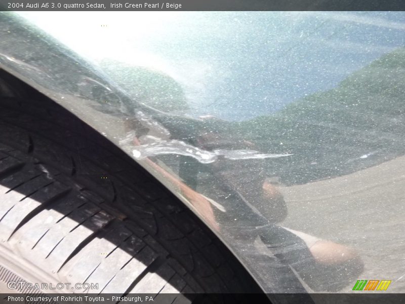 Irish Green Pearl / Beige 2004 Audi A6 3.0 quattro Sedan
