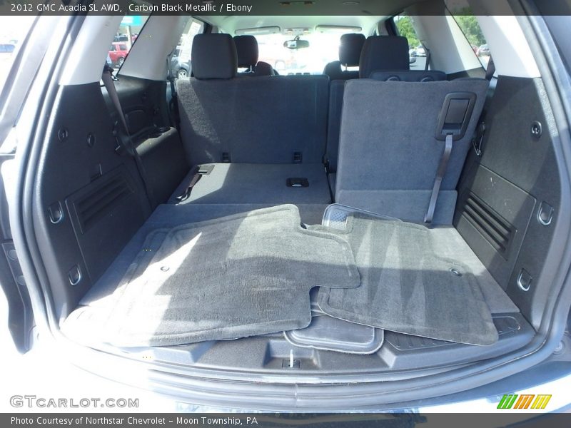 Carbon Black Metallic / Ebony 2012 GMC Acadia SL AWD