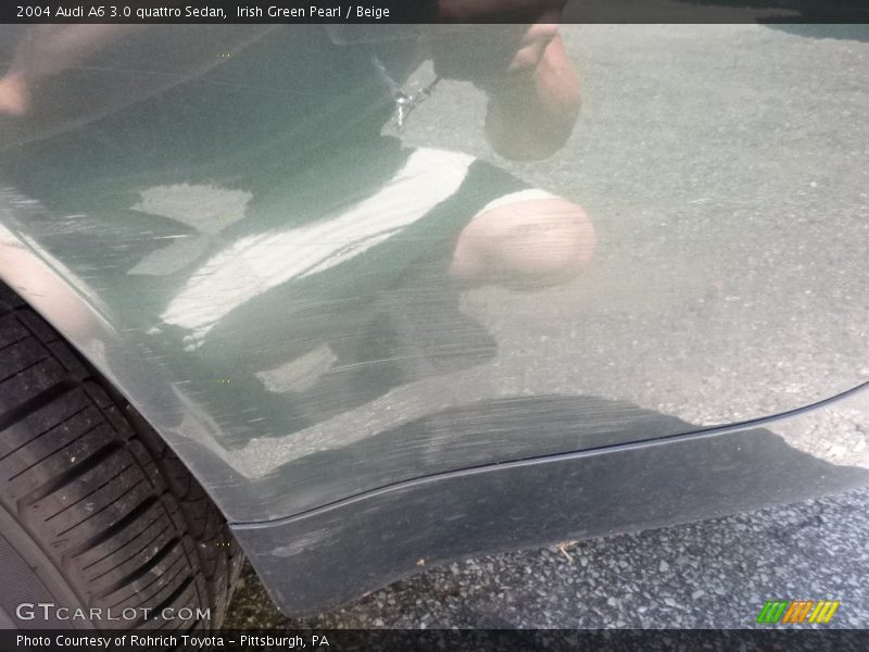 Irish Green Pearl / Beige 2004 Audi A6 3.0 quattro Sedan