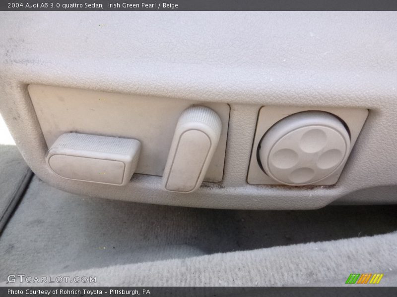 Irish Green Pearl / Beige 2004 Audi A6 3.0 quattro Sedan