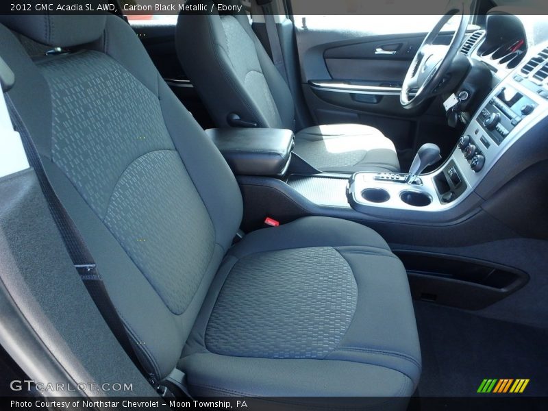 Carbon Black Metallic / Ebony 2012 GMC Acadia SL AWD