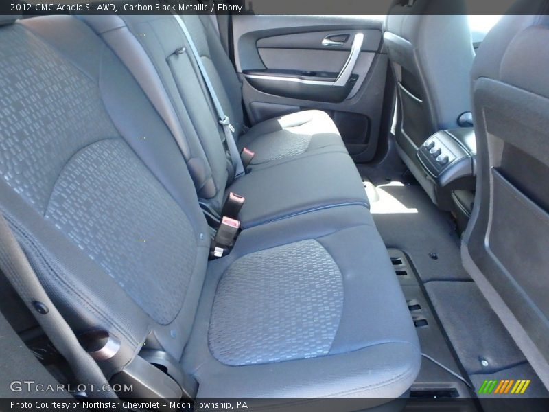 Carbon Black Metallic / Ebony 2012 GMC Acadia SL AWD