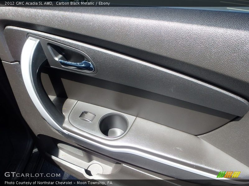 Carbon Black Metallic / Ebony 2012 GMC Acadia SL AWD