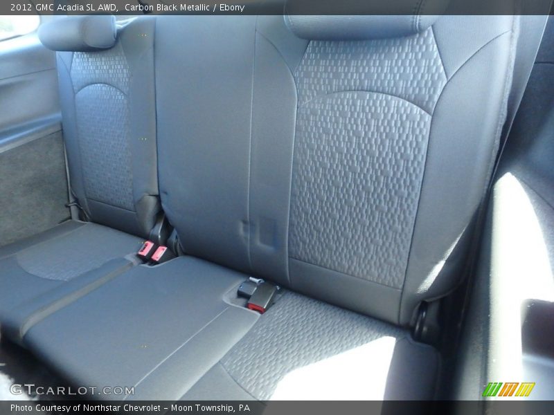 Carbon Black Metallic / Ebony 2012 GMC Acadia SL AWD