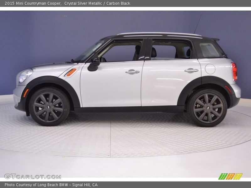 Crystal Silver Metallic / Carbon Black 2015 Mini Countryman Cooper