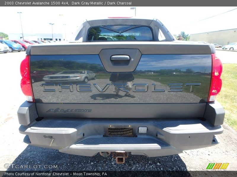 Dark Gray Metallic / Dark Charcoal 2003 Chevrolet Avalanche 1500 4x4