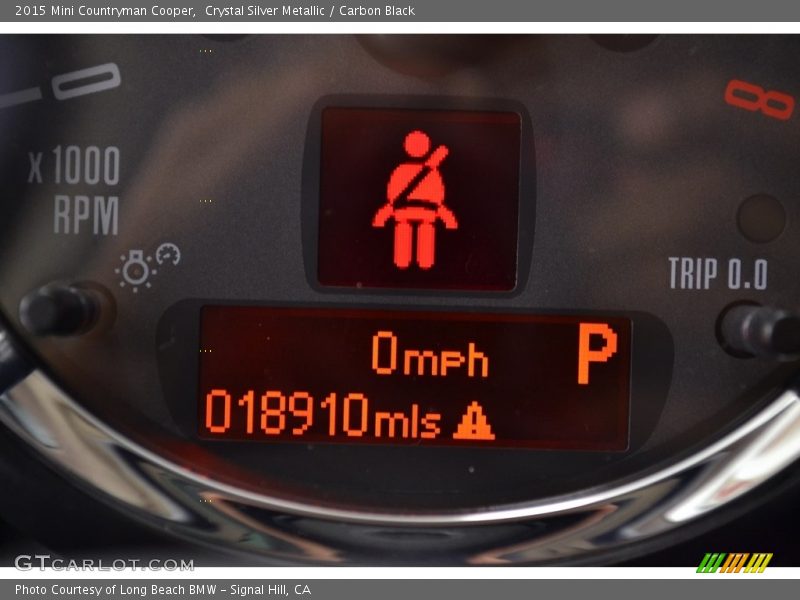 Crystal Silver Metallic / Carbon Black 2015 Mini Countryman Cooper