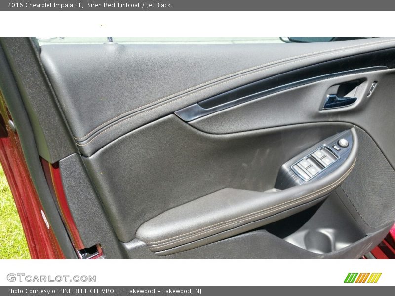 Siren Red Tintcoat / Jet Black 2016 Chevrolet Impala LT