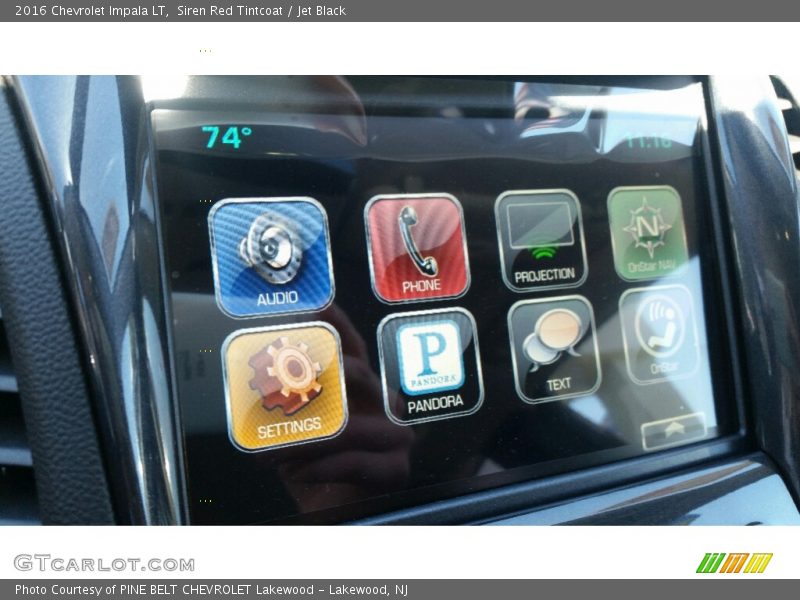 Siren Red Tintcoat / Jet Black 2016 Chevrolet Impala LT