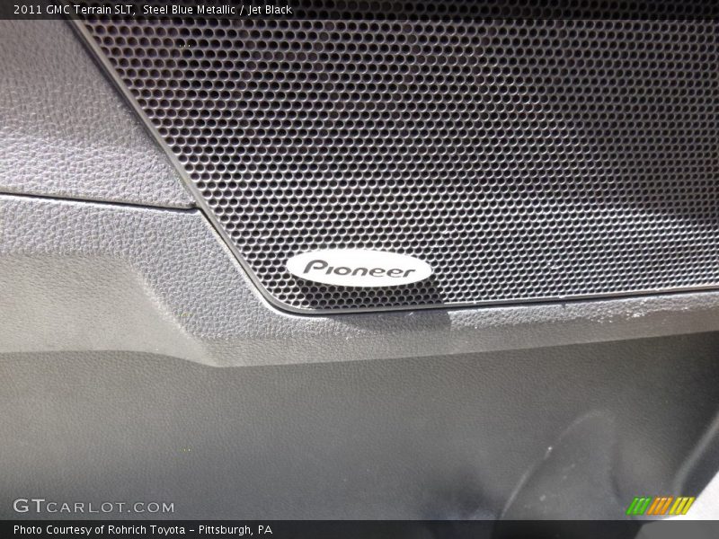 Steel Blue Metallic / Jet Black 2011 GMC Terrain SLT