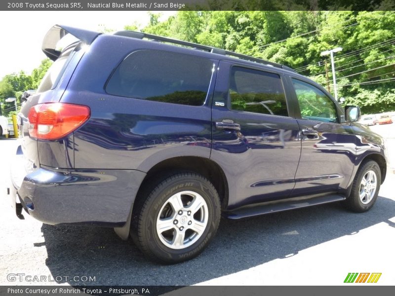 Nautical Blue Metallic / Sand Beige 2008 Toyota Sequoia SR5