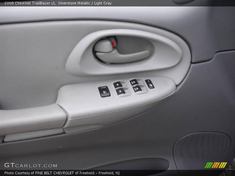 Silverstone Metallic / Light Gray 2008 Chevrolet TrailBlazer LS