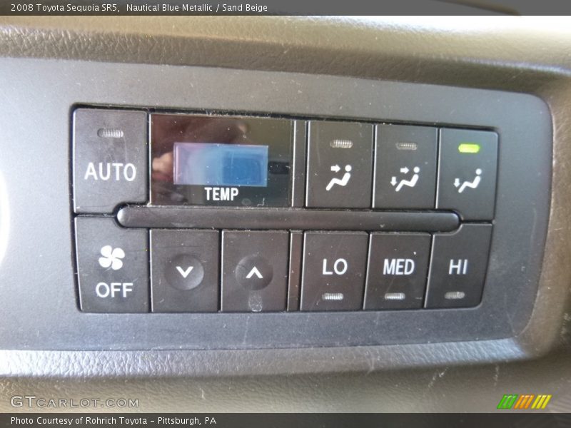 Nautical Blue Metallic / Sand Beige 2008 Toyota Sequoia SR5