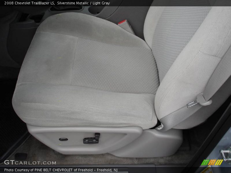 Silverstone Metallic / Light Gray 2008 Chevrolet TrailBlazer LS