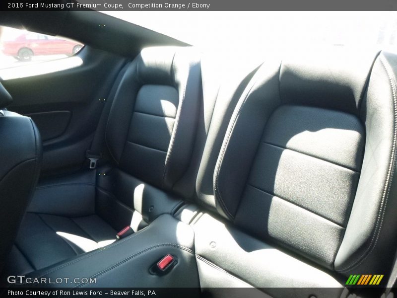 Competition Orange / Ebony 2016 Ford Mustang GT Premium Coupe