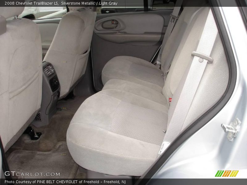 Silverstone Metallic / Light Gray 2008 Chevrolet TrailBlazer LS