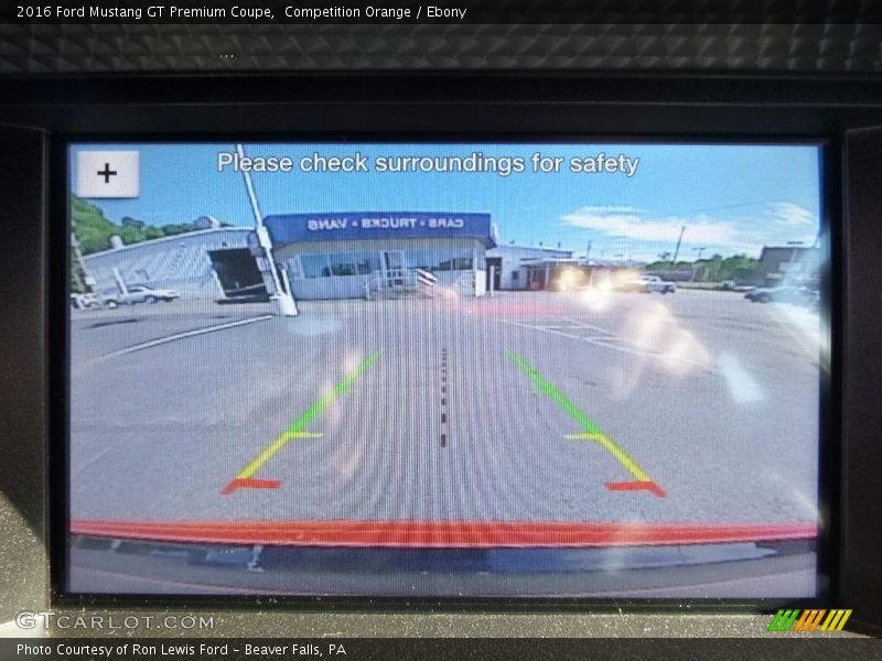 Competition Orange / Ebony 2016 Ford Mustang GT Premium Coupe