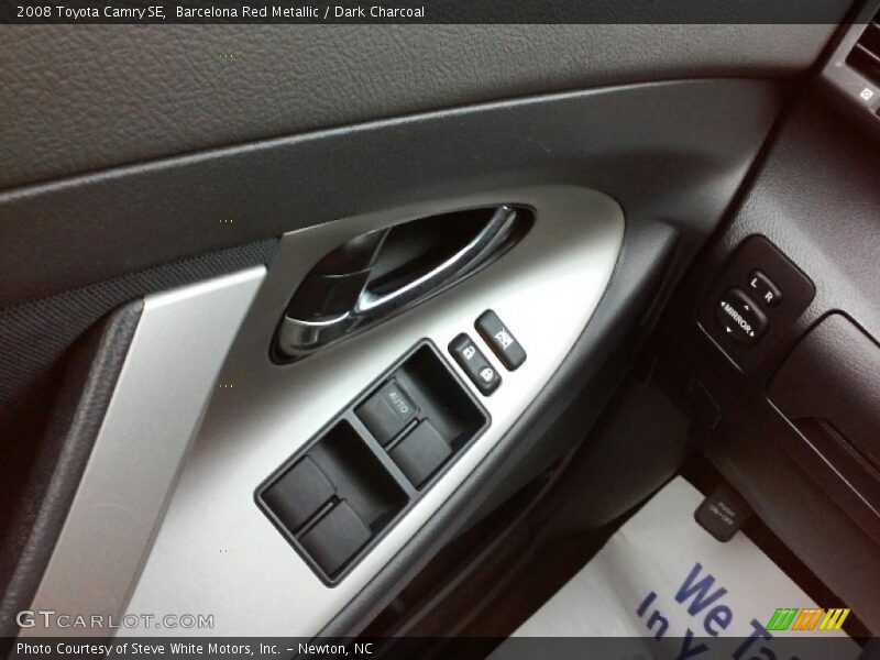 Barcelona Red Metallic / Dark Charcoal 2008 Toyota Camry SE