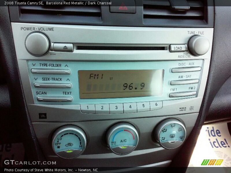 Barcelona Red Metallic / Dark Charcoal 2008 Toyota Camry SE