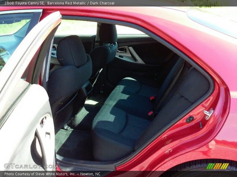 Barcelona Red Metallic / Dark Charcoal 2008 Toyota Camry SE