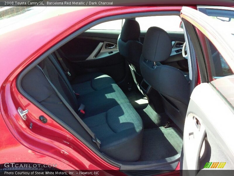 Barcelona Red Metallic / Dark Charcoal 2008 Toyota Camry SE