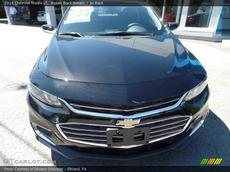 Mosaic Black Metallic / Jet Black 2016 Chevrolet Malibu LT