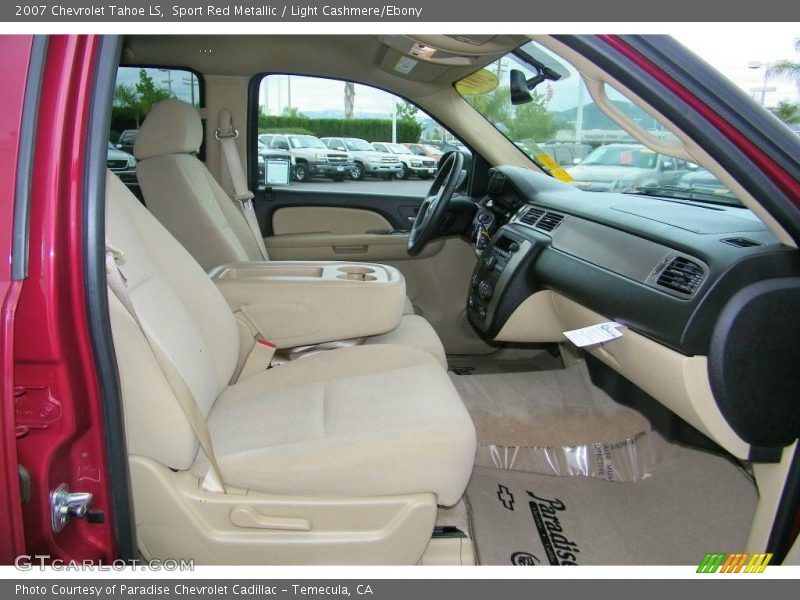 Sport Red Metallic / Light Cashmere/Ebony 2007 Chevrolet Tahoe LS
