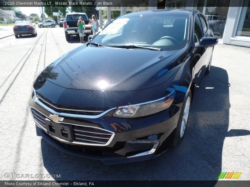 Mosaic Black Metallic / Jet Black 2016 Chevrolet Malibu LT