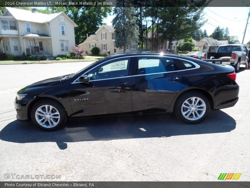Mosaic Black Metallic / Jet Black 2016 Chevrolet Malibu LT