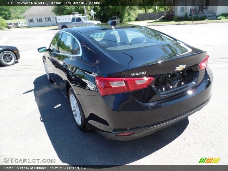 Mosaic Black Metallic / Jet Black 2016 Chevrolet Malibu LT