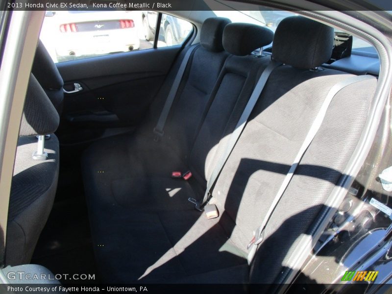 Kona Coffee Metallic / Black 2013 Honda Civic EX Sedan